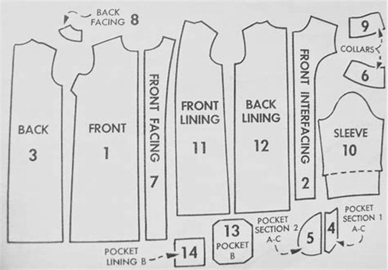 Printable Free Lab Coat Sewing Pattern