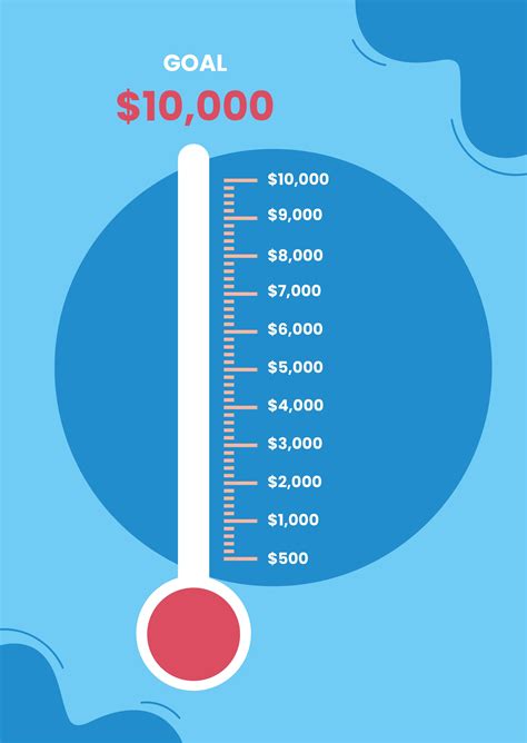 Printable Fundraising Thermometer