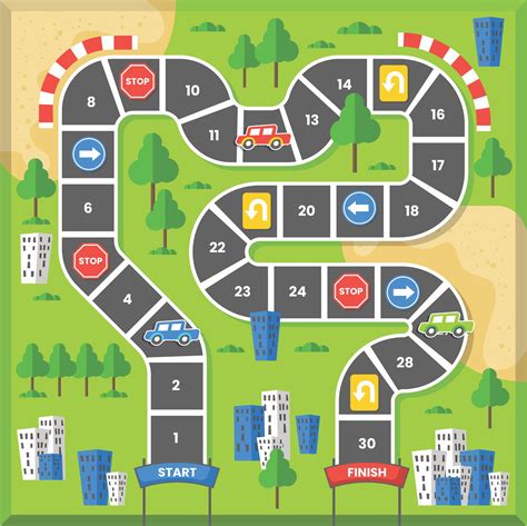 Printable Game Of Life Board Template