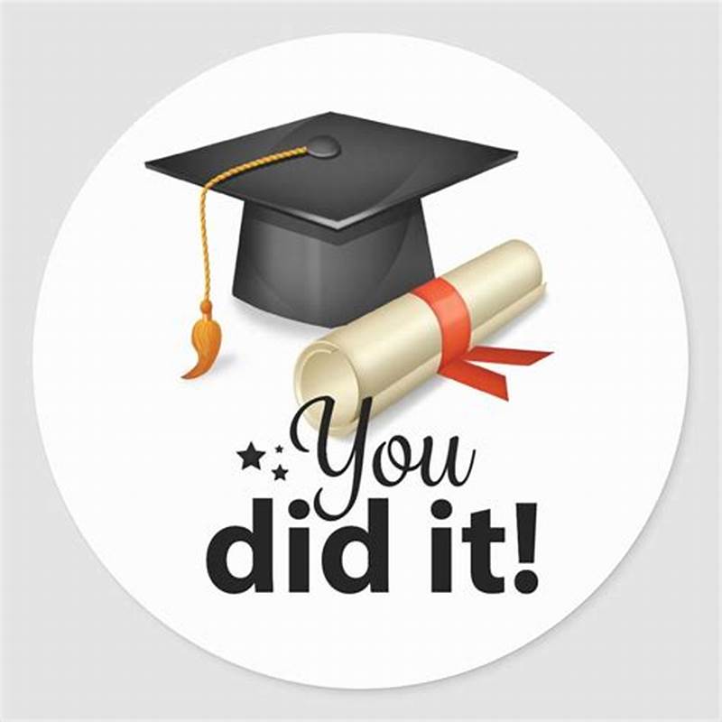 Printable Graduation Stickers