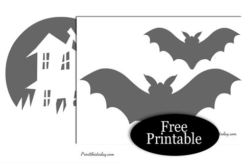 Printable Halloween Stencils