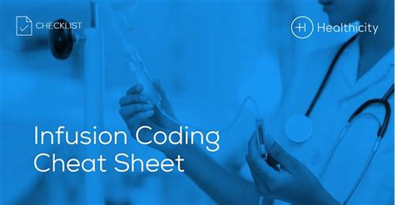Printable Injection And Infusion Coding Cheat Sheet