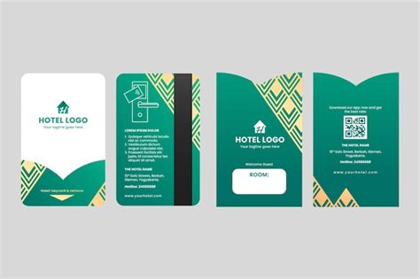 Printable Key Card Template