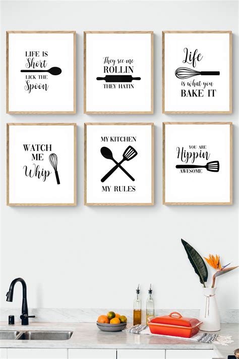 Printable Kitchen Wall Art