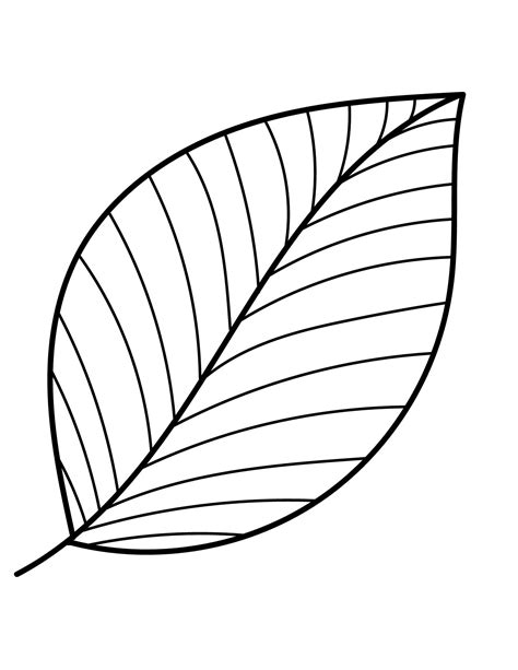 Printable Leaf Print
