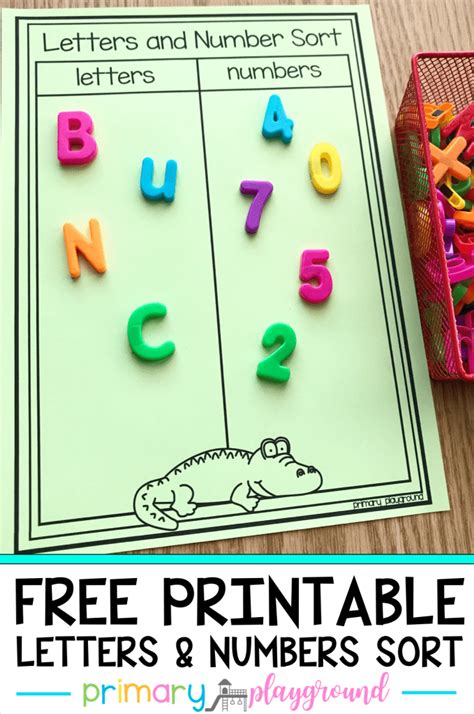 Printable Letters And Numbers