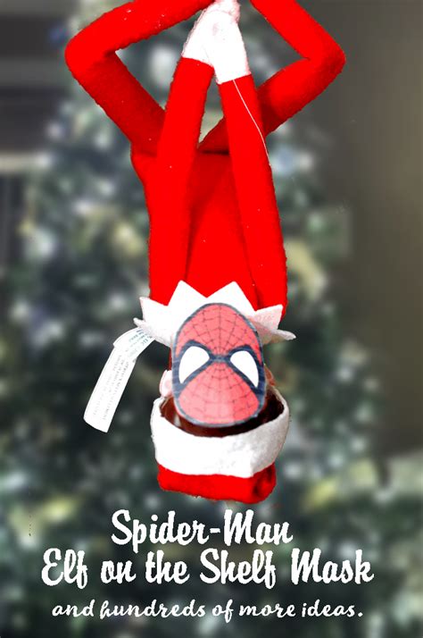 Printable Mask For Elf On The Shelf