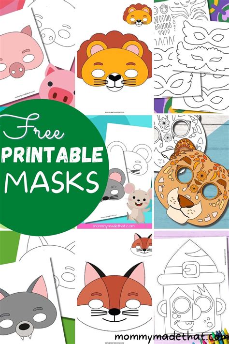 Printable Mask Template