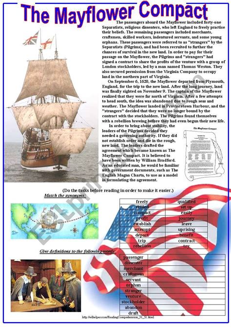 Printable Mayflower Compact