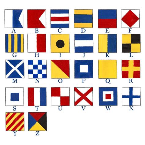 Printable Nautical Flags
