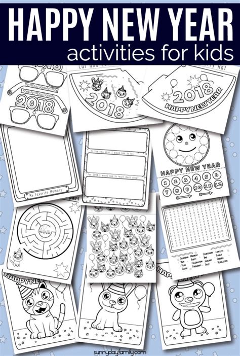 Printable New Years Activities
