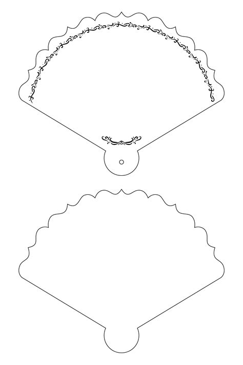 Printable Paper Fans