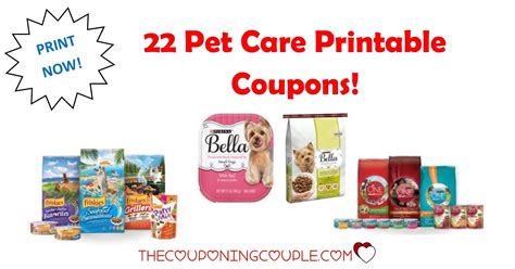 Printable Pet Coupons