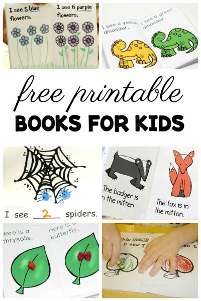 Printable Picture Books