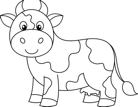 Printable Picture Of A Cow