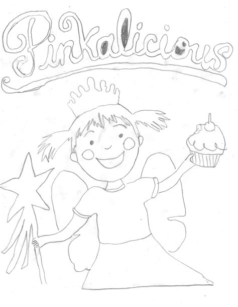 Printable Pinkalicious Cupcake