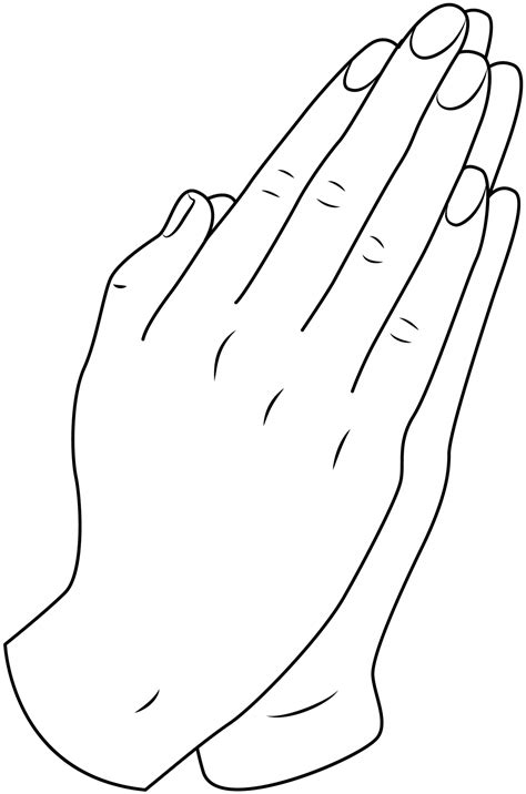 Printable Praying Hands
