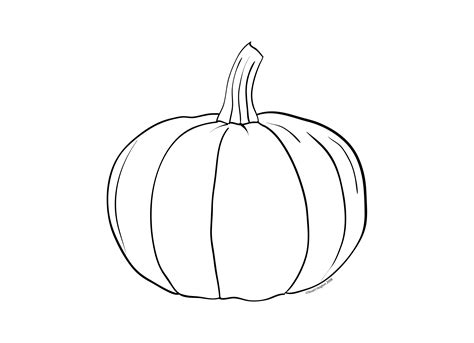 Printable Pumpkin Color Pages