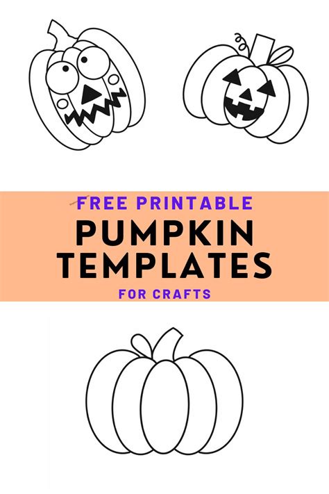 Printable Pumpkin Templates