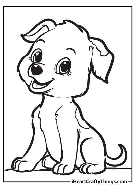 Printable Puppy Coloring Pages Free