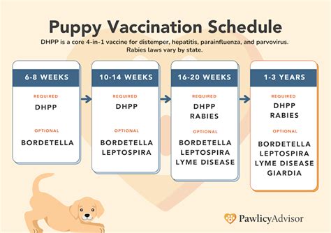 Printable Puppy Vaccine Schedule