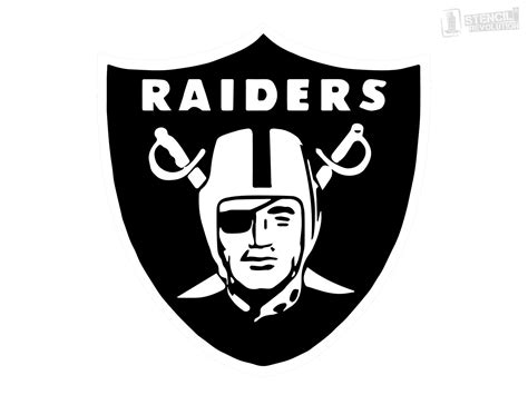 Printable Raiders Logo