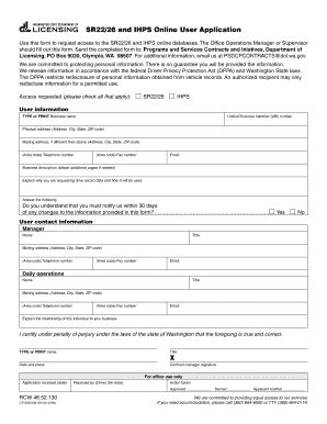 Printable Sr22 Form