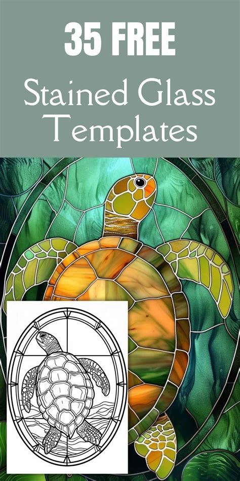 Printable Stained Glass Templates
