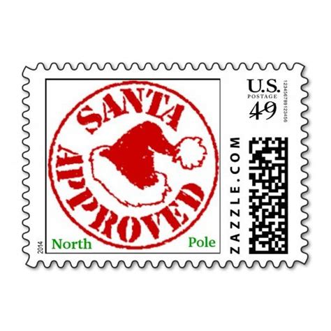Printable Stamp From North Pole