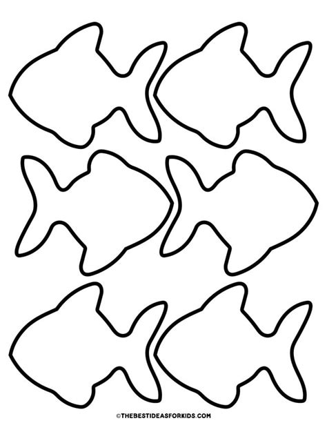 Printable Templates Of Fish