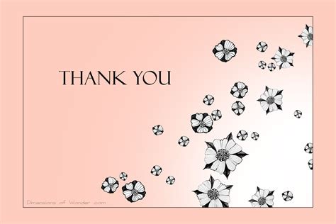 Printable Thank You Postcards Free