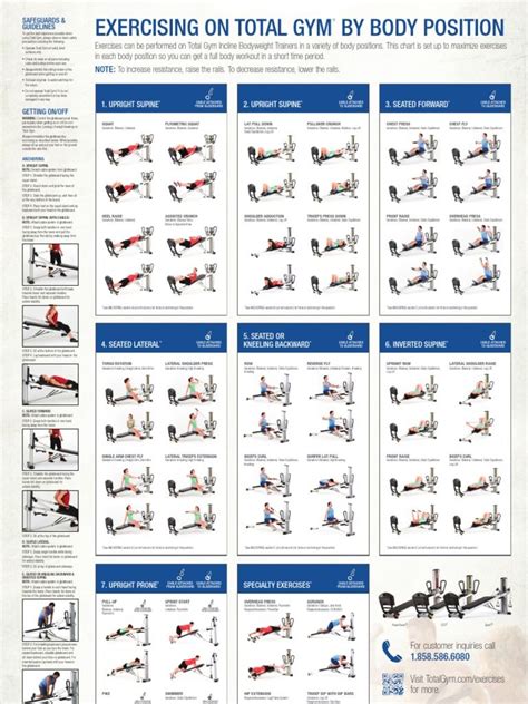 Printable Total Gym Workouts