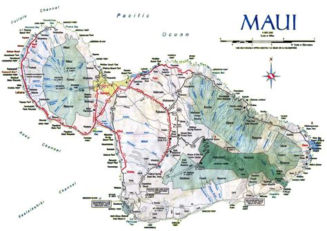 Printable Tourist Map Of Maui