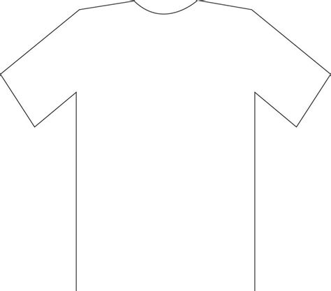 Printable Tshirt Template