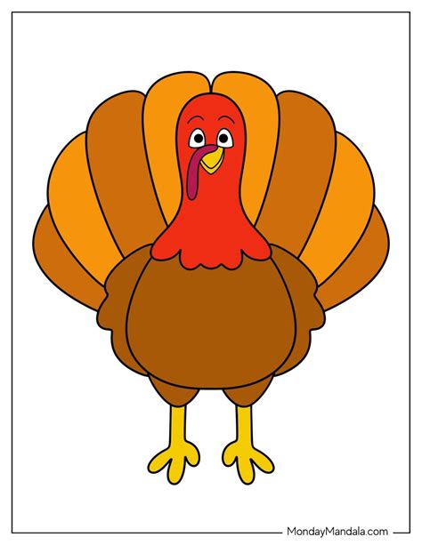 Printable Turkey Picture