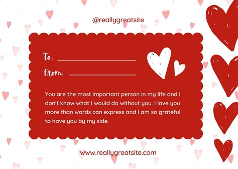 Printable Valentines Card