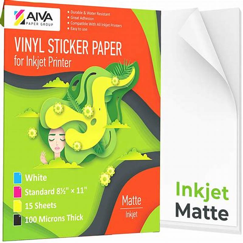 Printable Vinyl Paper Sticker