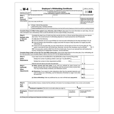Printable W 2 Form