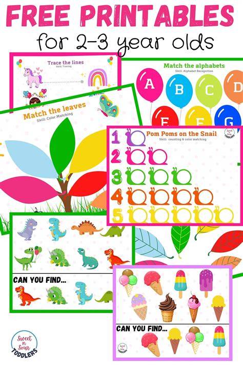 Printables For 2 Year Olds