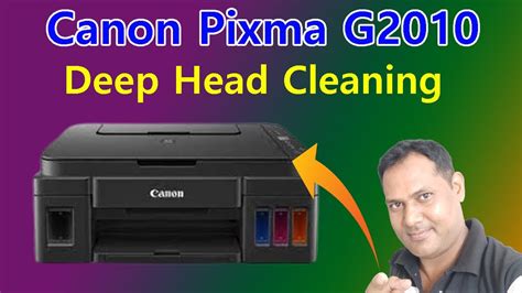cara head cleaning canon mp237