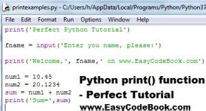 Printing Python version in output