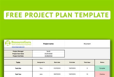 Project Template Free