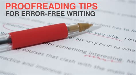 Proofreading