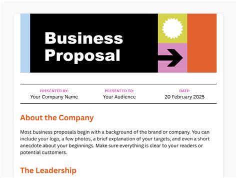 Proposal