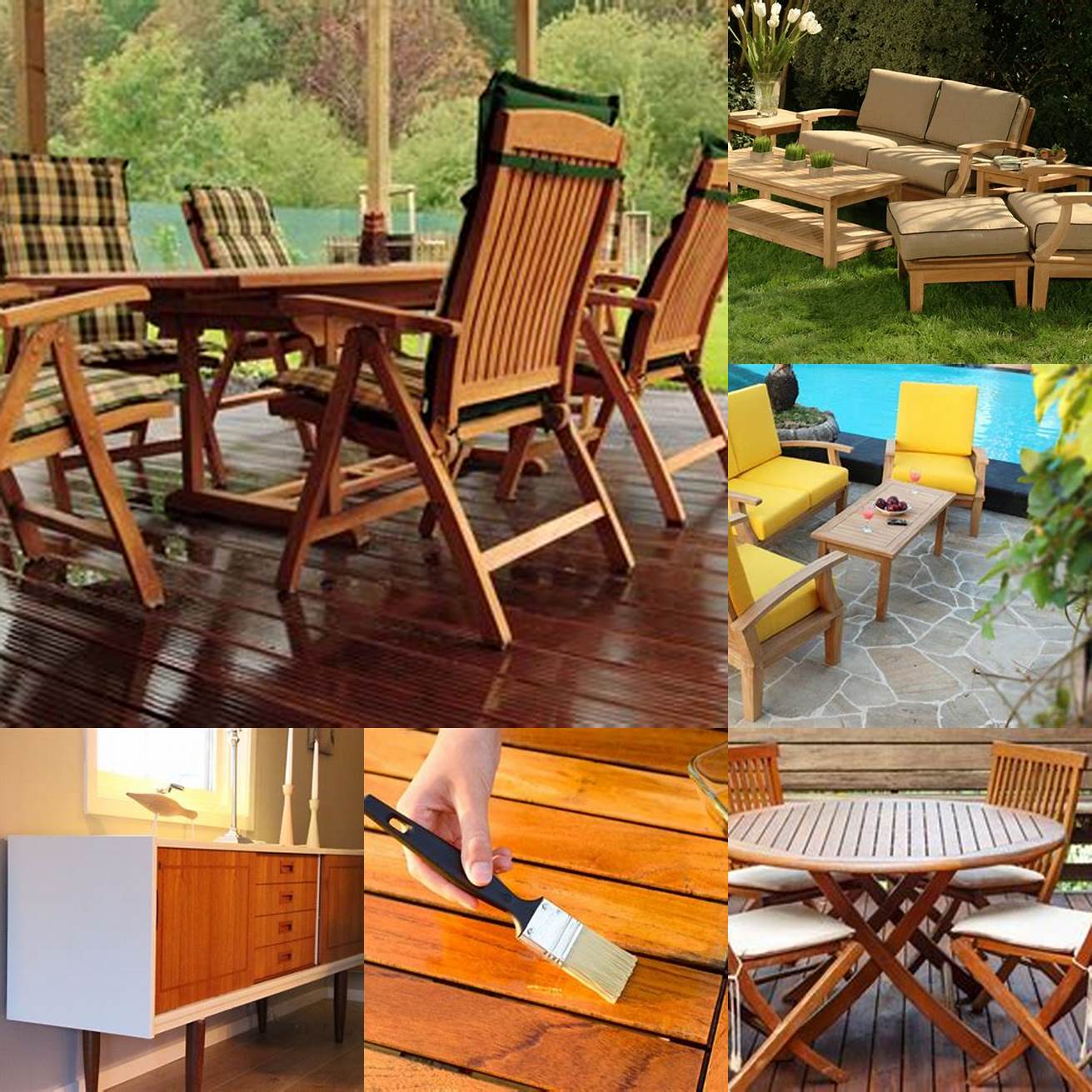 Pros and Cons of Painted Teak Furniture
