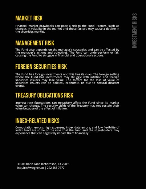 Prospectus Template Business