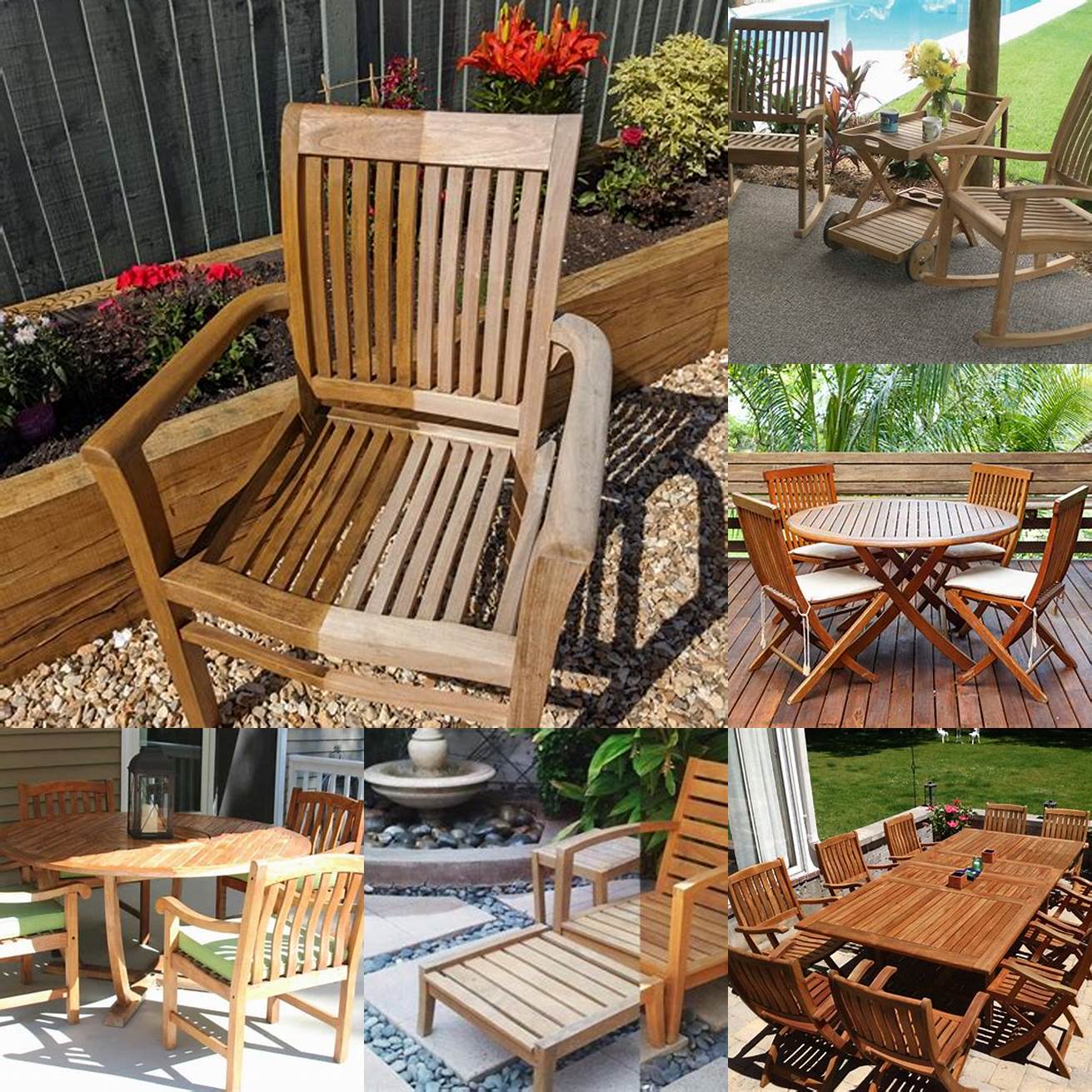Protect Your Teak Furniture From the Elements