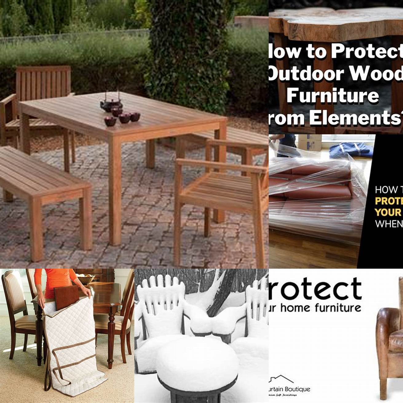 Protect your furniture from the elements