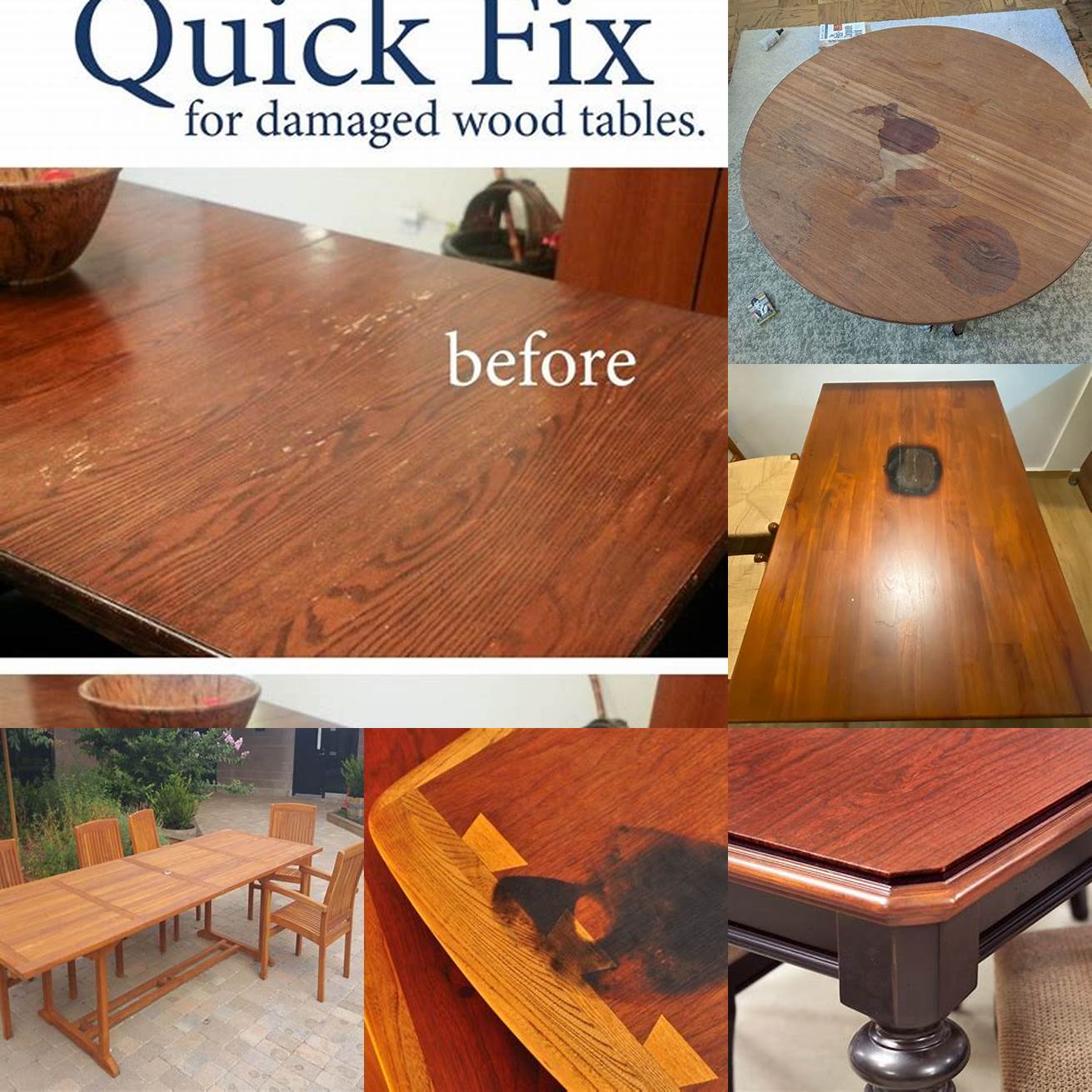 Protecting Teak Dining Table from Damage
