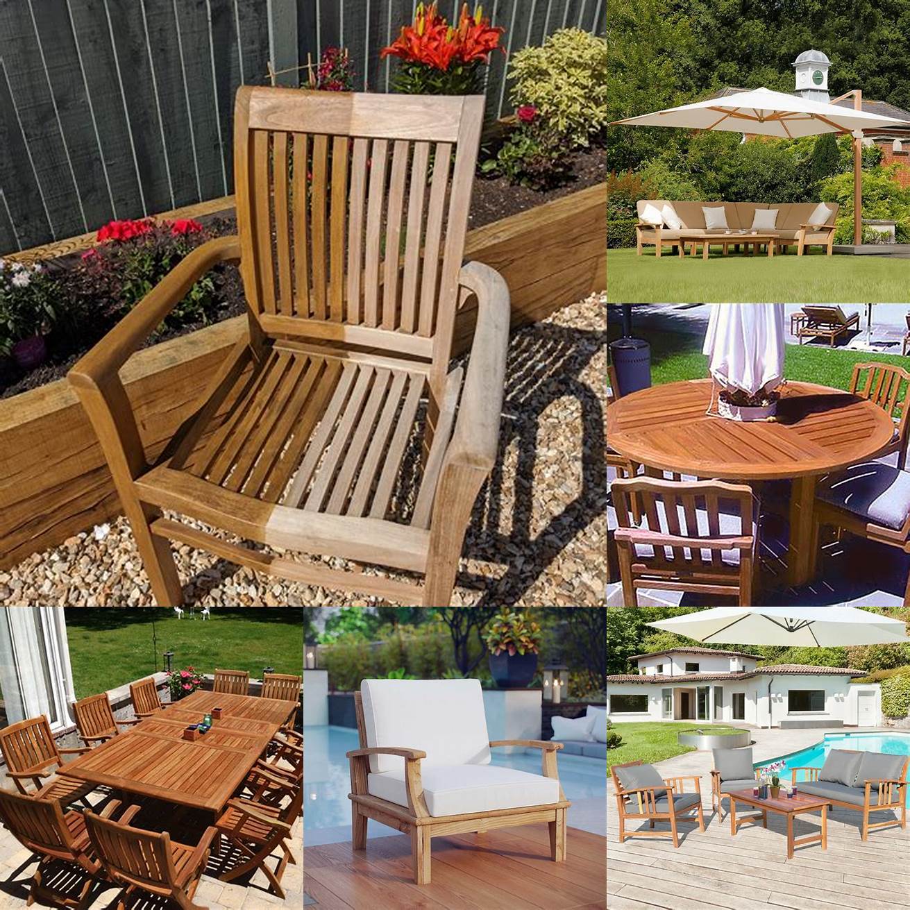 Protecting Teak Outdoor Furniture from the Sun